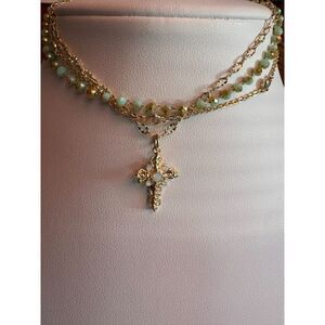 3 Pc Express Bracelet with Cross